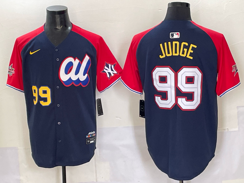 Men New York Yankees #99 Judge MLB 2025 Nike jersey 020